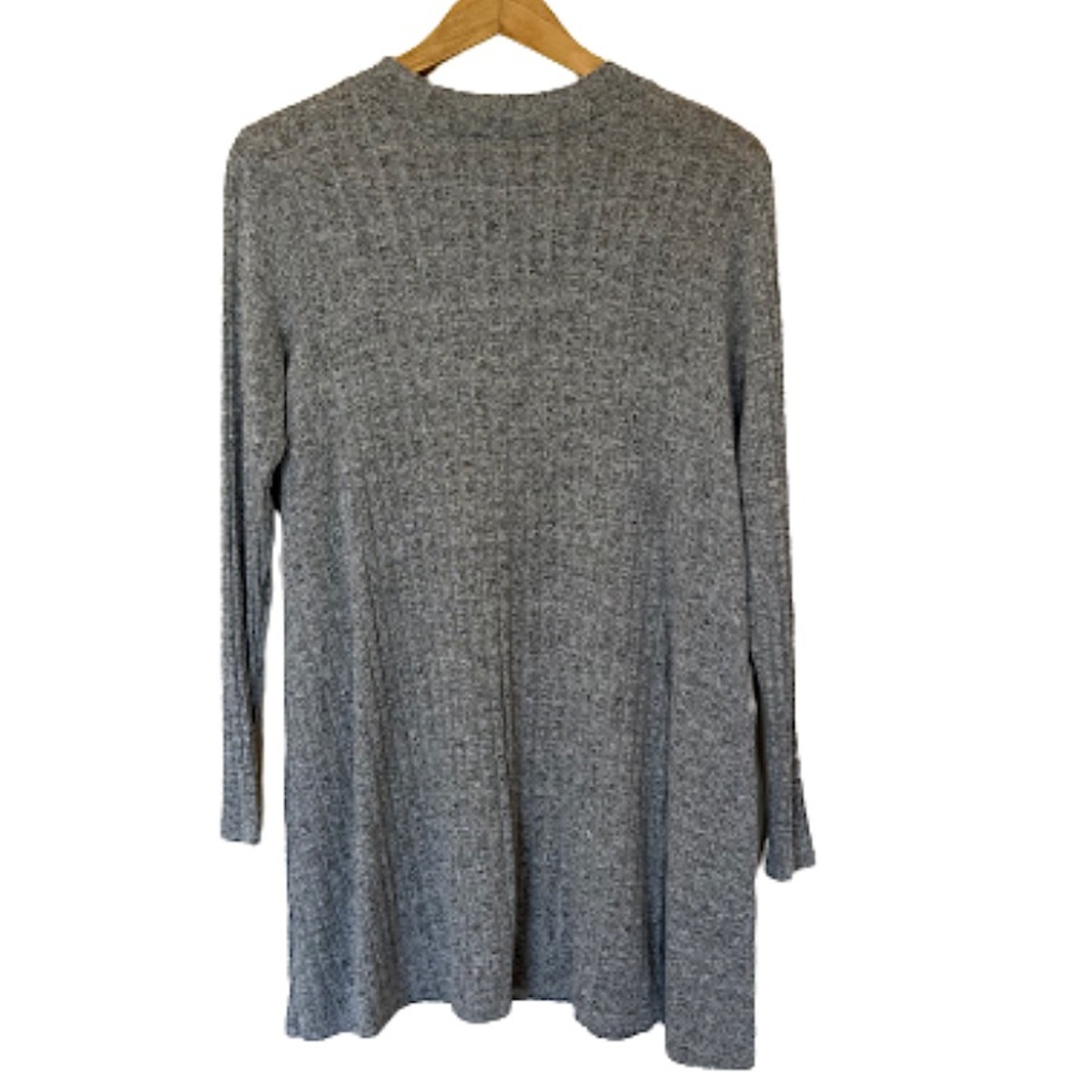 Mossimo Supply Co | Gray Long-Sleeve Short Sweater Dress
